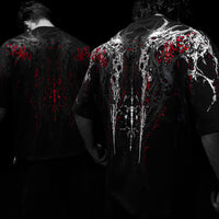Necromancer Oversized T-shirt [HEAVENLY RED]