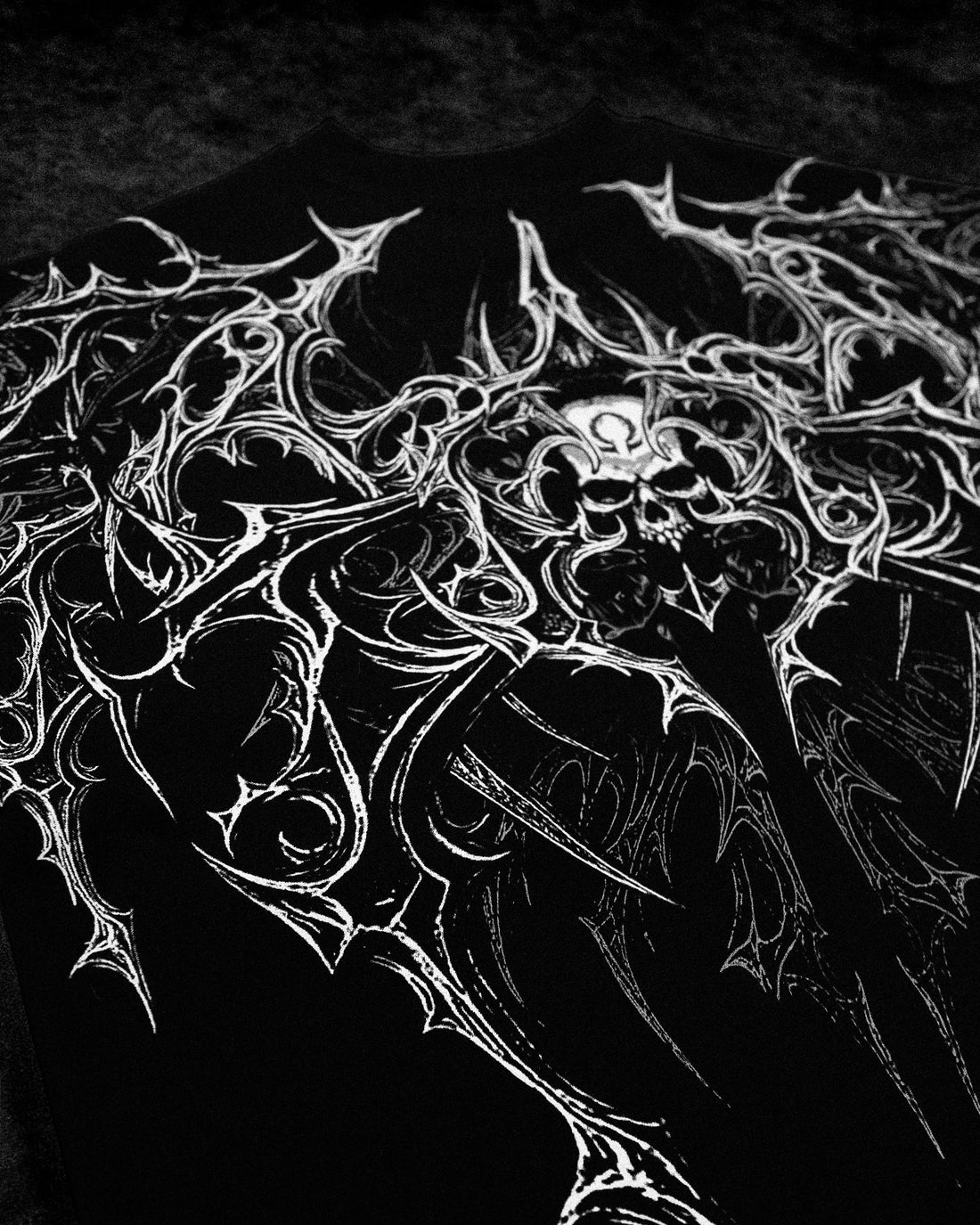 Deathwing Oversized T-shirt [VOID BLACK]