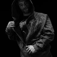 Mens Tarnished Zip-up Hoodie [VINTAGE]