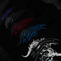 Abyssal Bloom Oversized T-shirt [VOID BLACK]
