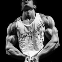 Doomslayer Graphic Bodybuilding Stringer [DIVINE WHITE]