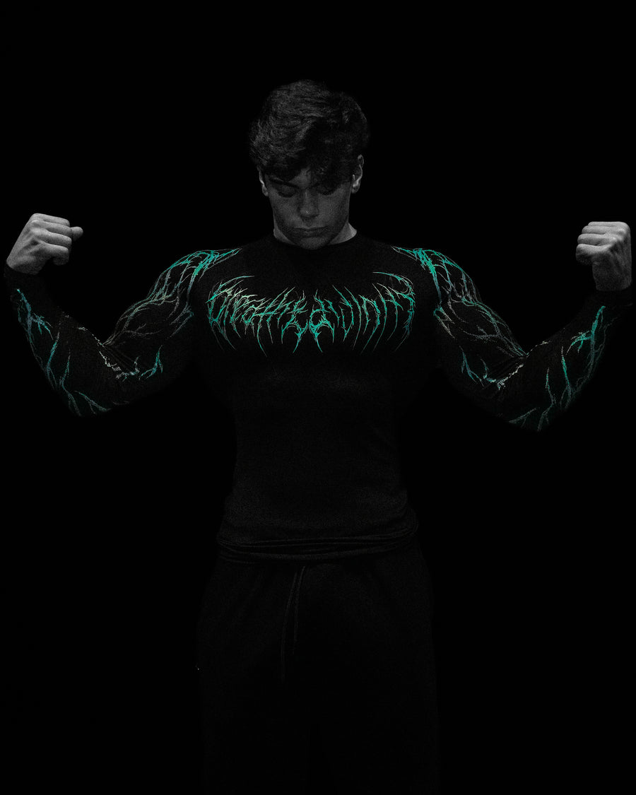 Void Tech™ Soul Decay longsleeve Compression [MINT]