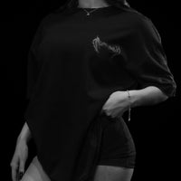 Women's Aetherite Oversized Lightweight Tee [DARKNESS]