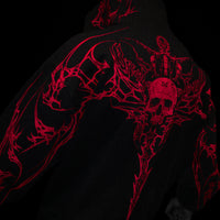 Kingslayer Oversized Zip-up hoodie [RAGE]