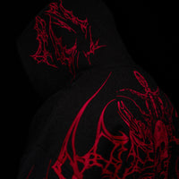 Kingslayer Oversized Zip-up hoodie [RAGE]