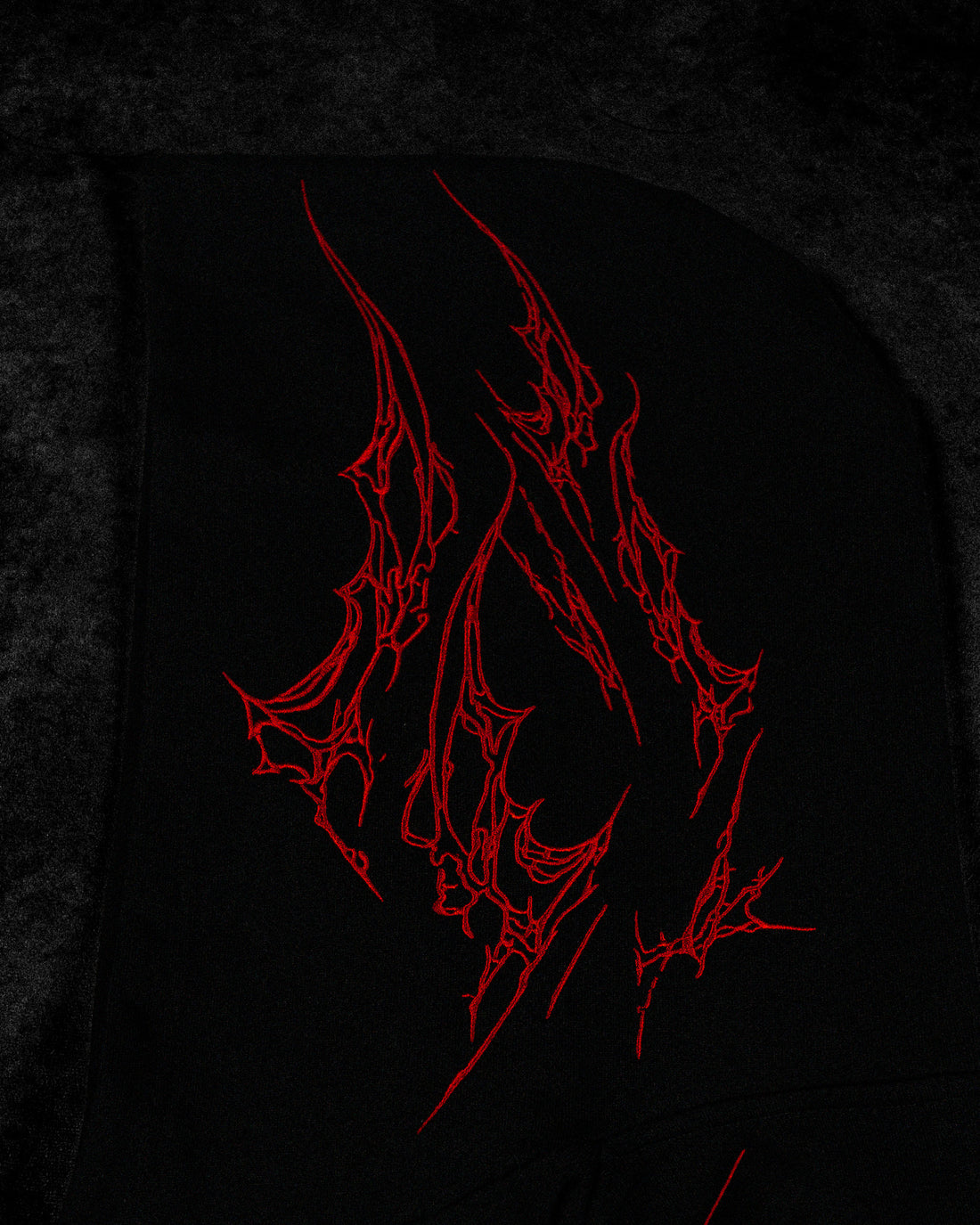 Kingslayer Oversized Zip-up hoodie [RAGE]