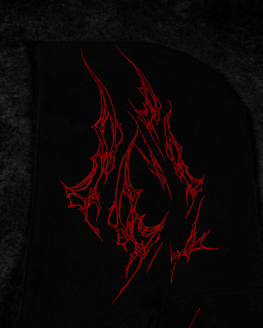 Kingslayer Oversized Zip-up hoodie [RAGE]