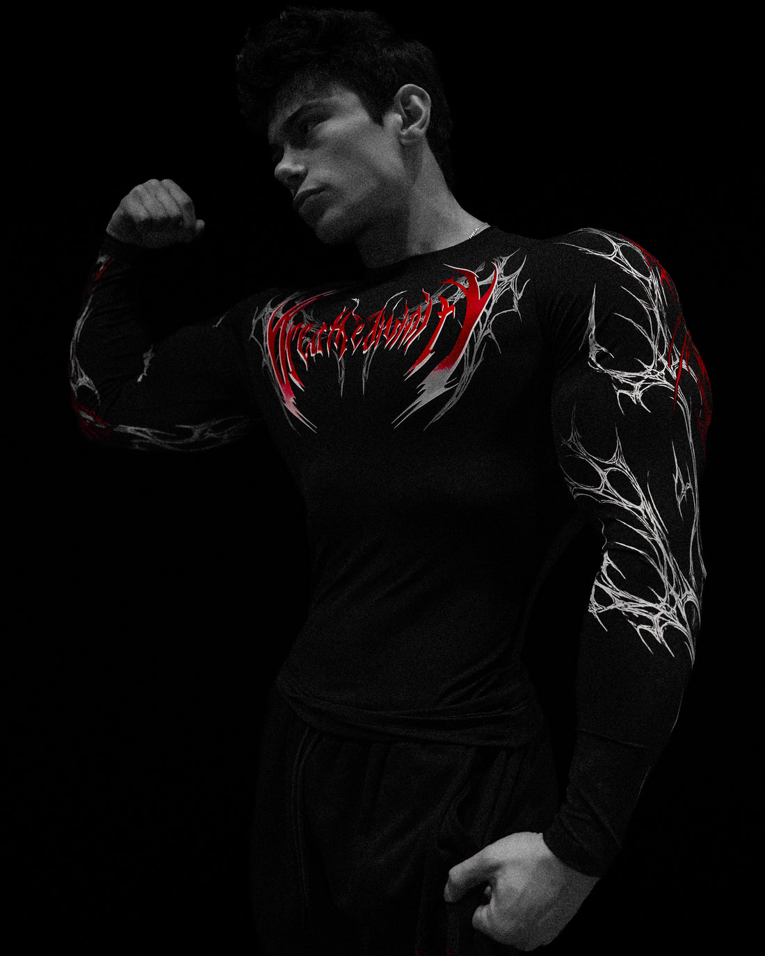 Void Tech™ Prototype X Longsleeve Compression [HEAVENLY RED]