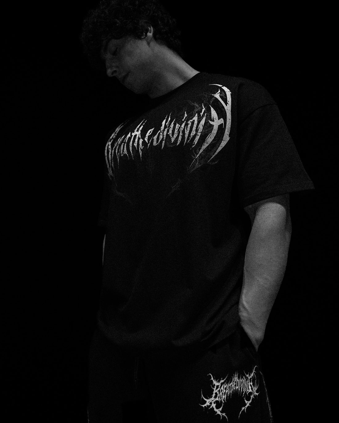 Blood Wyvern Oversized T-shirt [VOID BLACK]