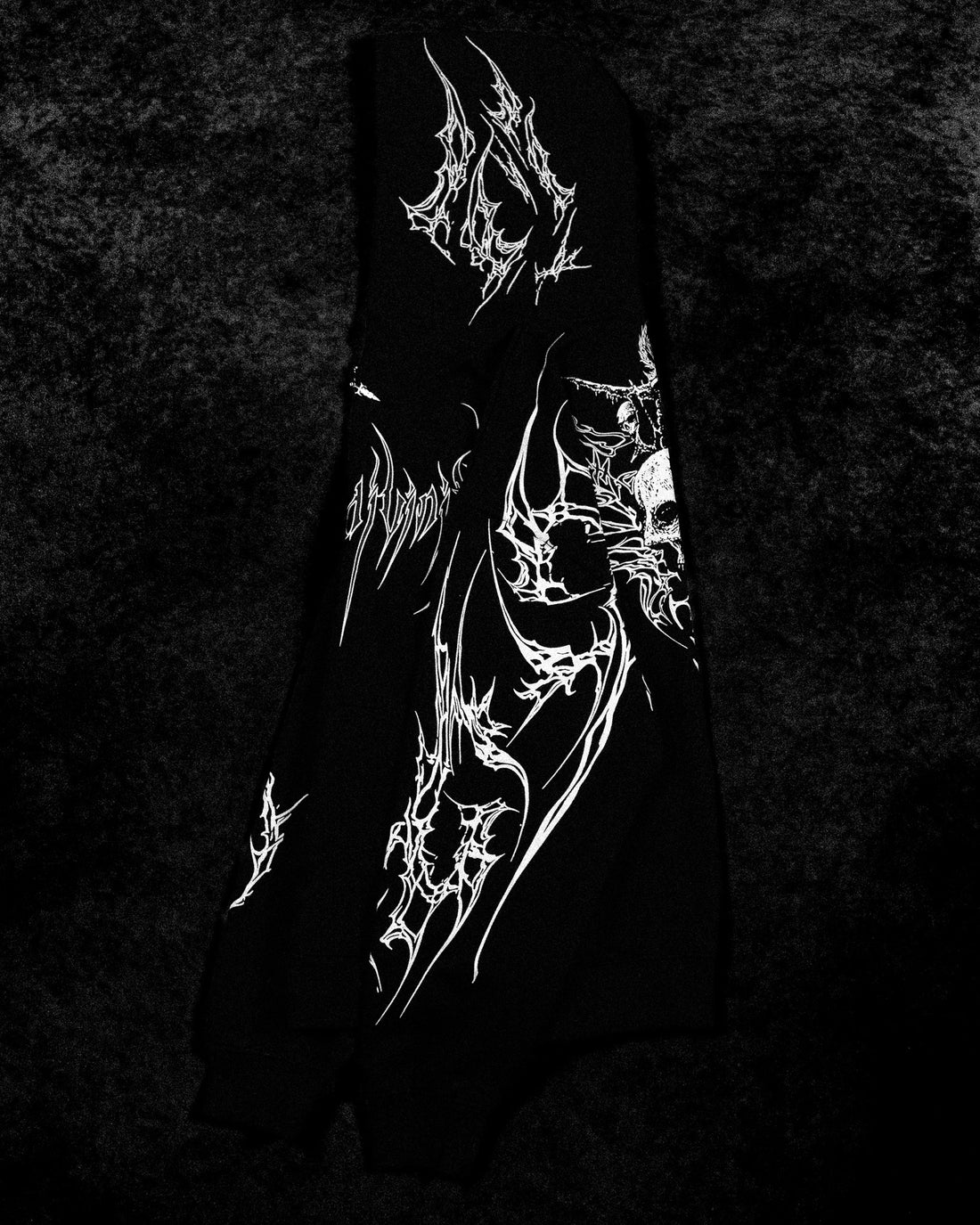 Kingslayer Oversized Zip-up hoodie [VOID BLACK]