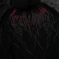 Venom Oversized Zip-up Hoodie [NIGHTMARE]