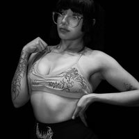 Women's Void Tech™ Obsidian Sports Bra [SILVER]