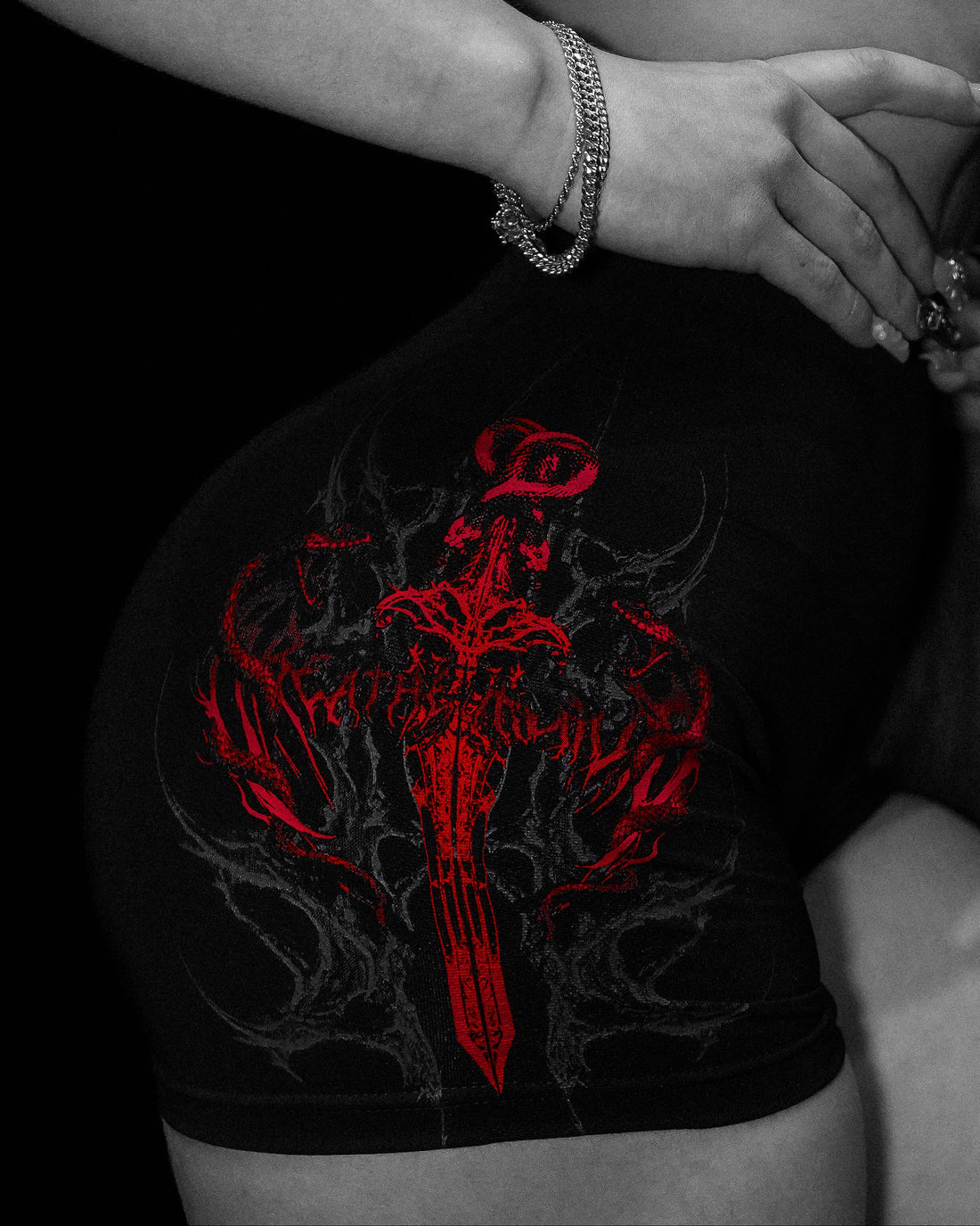 Womens Void Tech™ Venom Seamless Shorts [NIGHTMARE]