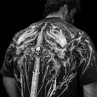 Hollow Souls Oversized T-shirt [SMOKE]