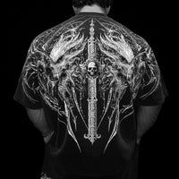 Hollow Souls Oversized T-shirt [SMOKE]