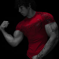 Void Tech™ Soul Decay shortsleeve Compression [CRIMSON RED]