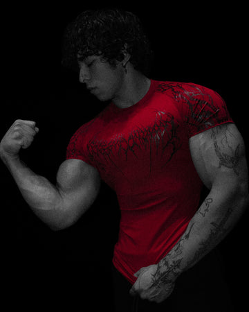 Void Tech™ Soul Decay shortsleeve Compression [CRIMSON RED]