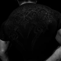 Void Tech™ Armored Short Sleeve Compression [DARKNESS]