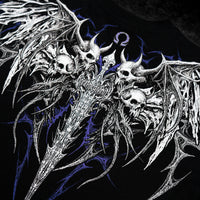 Gargoyle Oversized T-shirt [HOLLOW PURPLE]