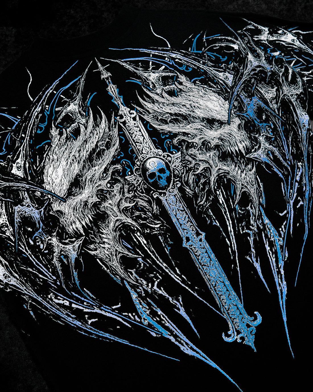 Hollow Souls Oversized T-shirt [FROST]