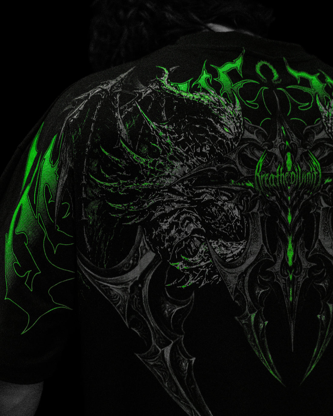 Shadow Monarch Oversized T-shirt [POISON]