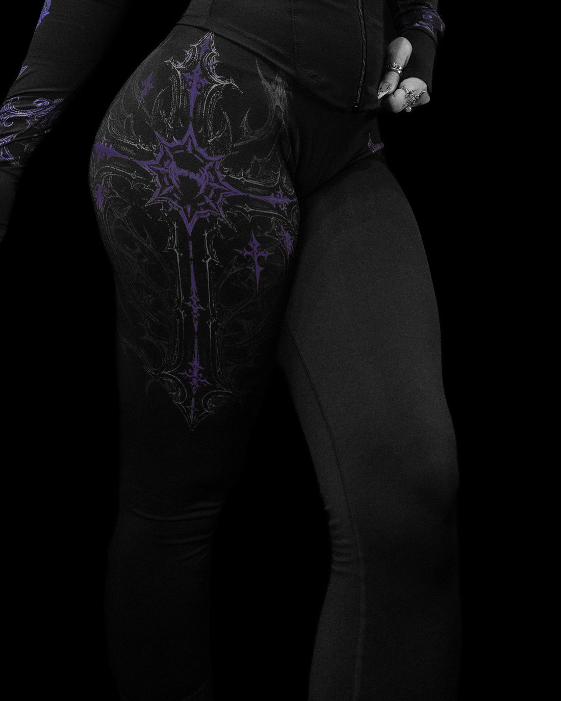 Women's Nightreign Void Tech™ Graphic Seamless Leggings [DUSK]