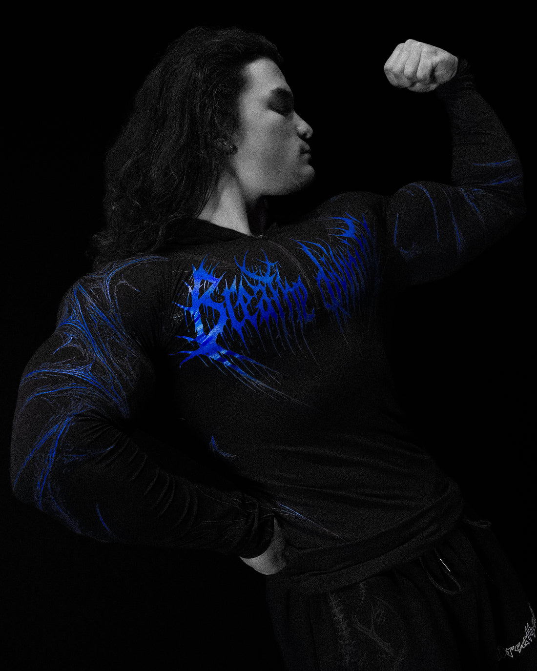 Void Tech™ Pulsefire Hoodie Compression [BLUE]