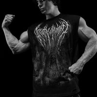 Soul Sanctum Cut-off Tee [VOID BLACK]
