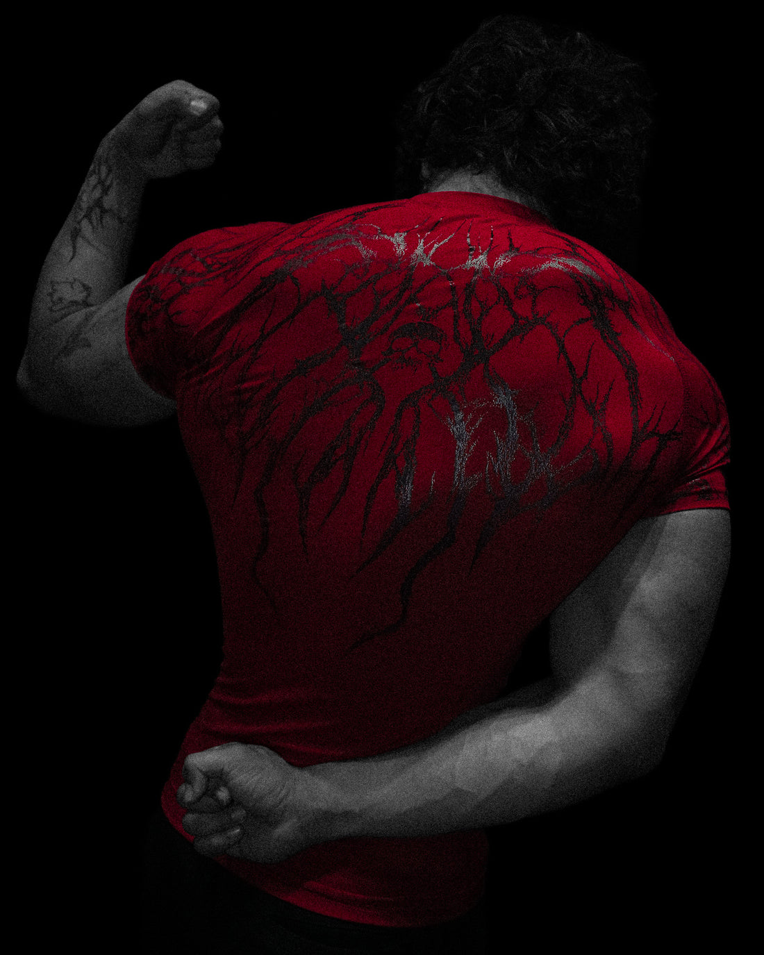 Void Tech™ Soul Decay shortsleeve Compression [CRIMSON RED]