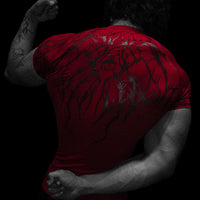 Void Tech™ Soul Decay shortsleeve Compression [CRIMSON RED]