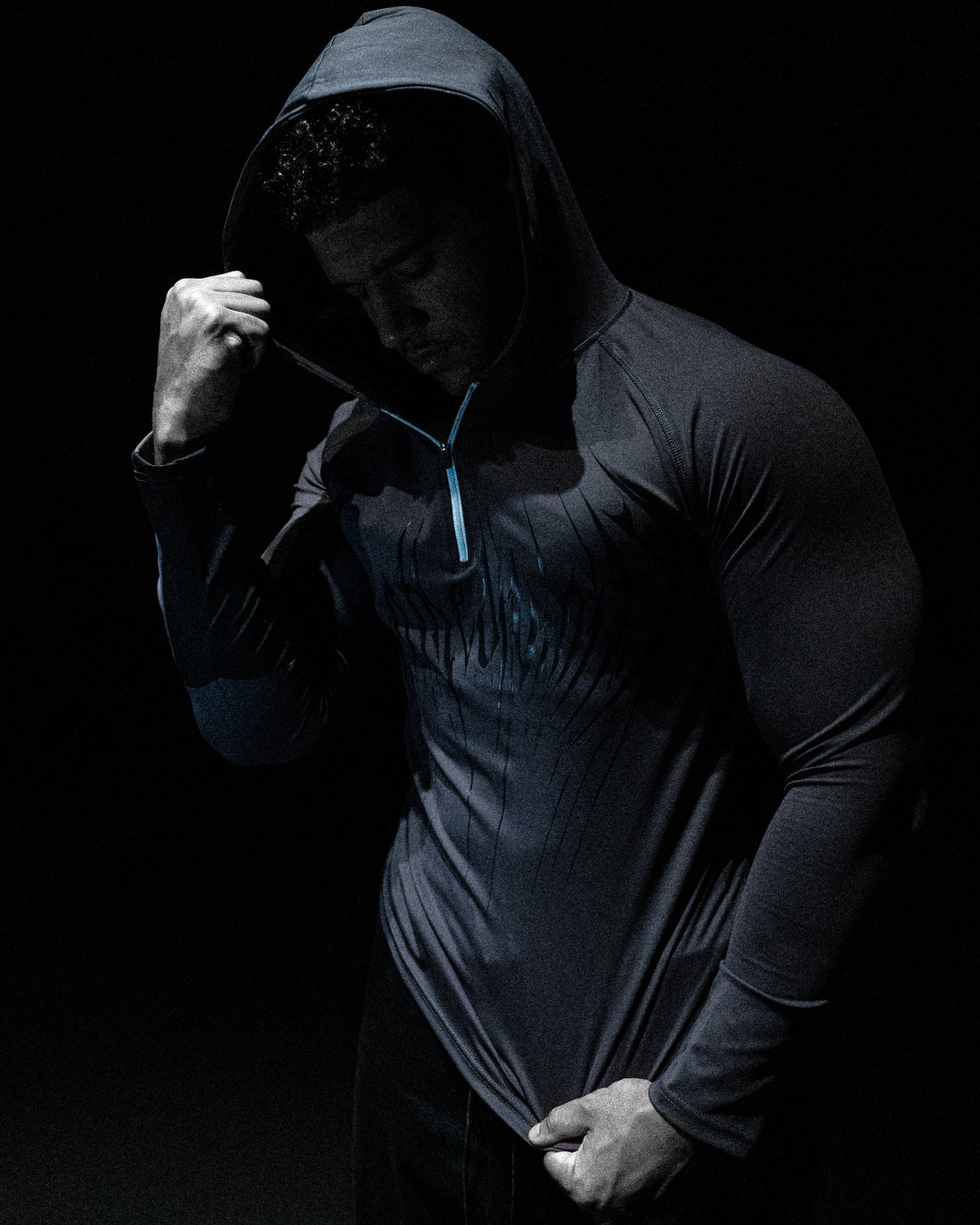 Under armour compression online hoodie