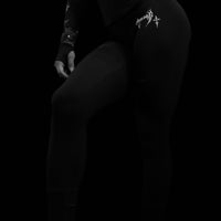 Women's Nightreign Void Tech™ Graphic Seamless Leggings [VOID BLACK]