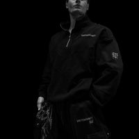 937 Embroidered Tactical Oversized Full-Zip Jacket [VOID BLACK]