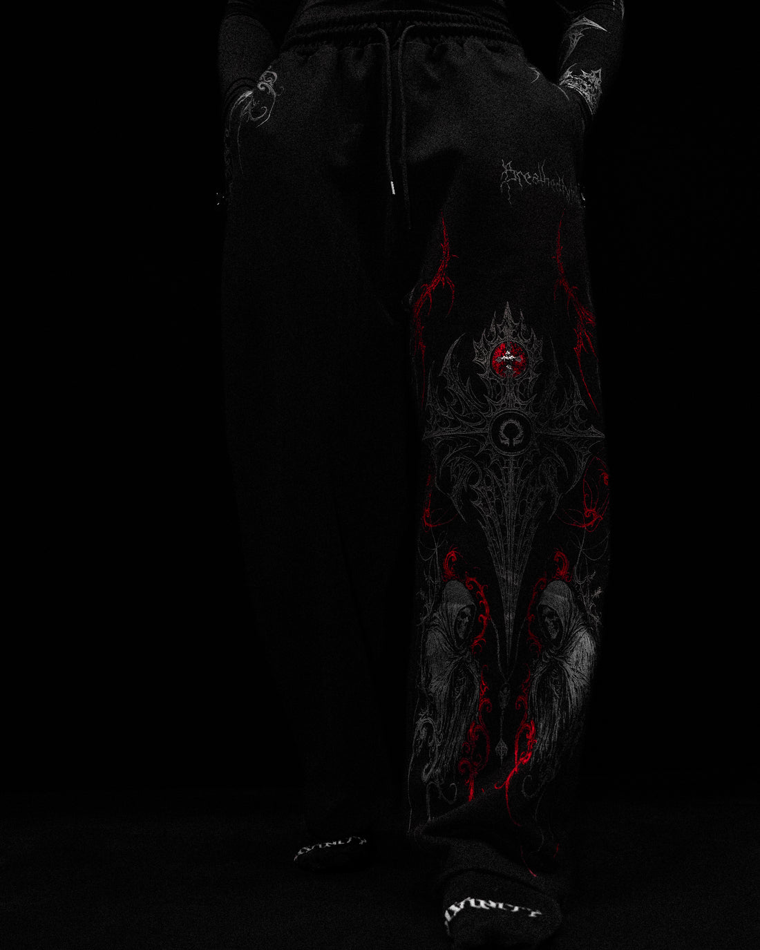 Blood Oath Uncuffed luxury sweatpants [NIGHTMARE] MEN'S BF COLL 2025