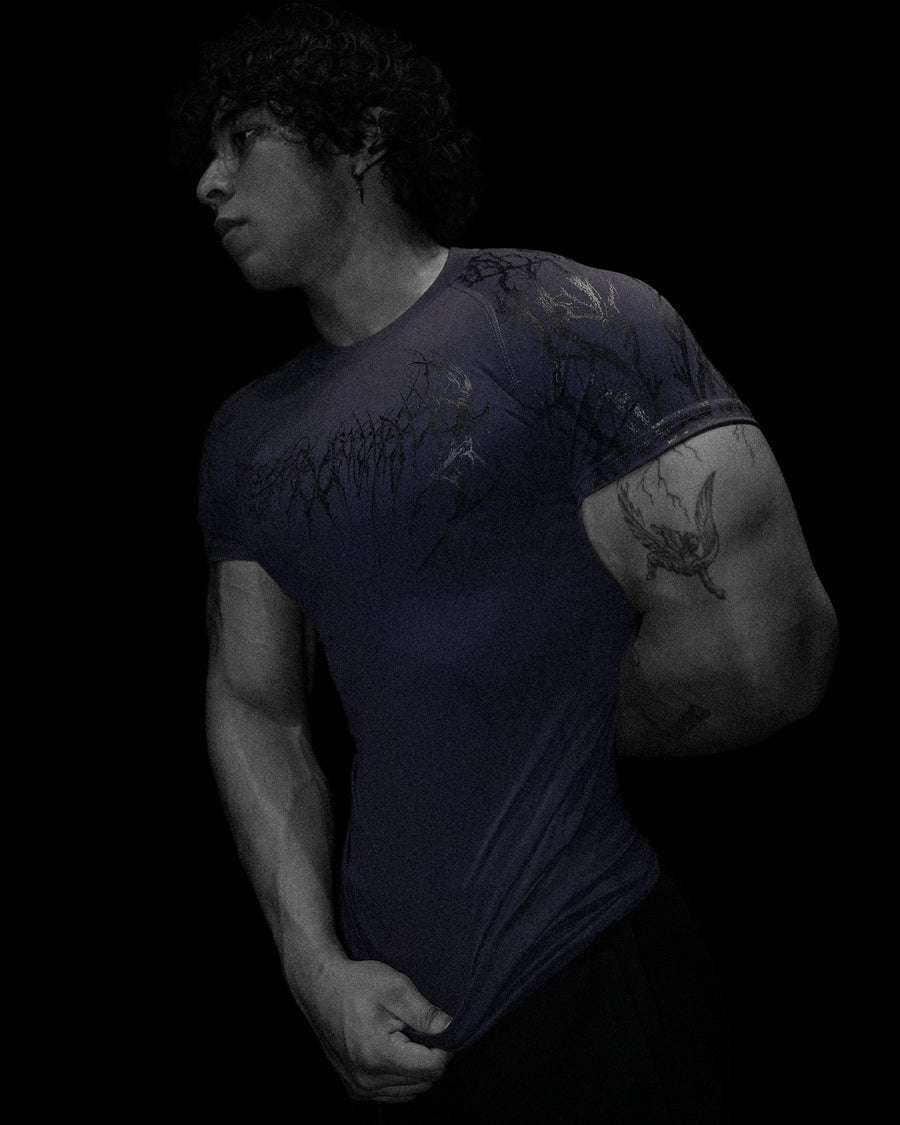 Void Tech™ Soul Decay shortsleeve Compression [TWILIGHT PURPLE]