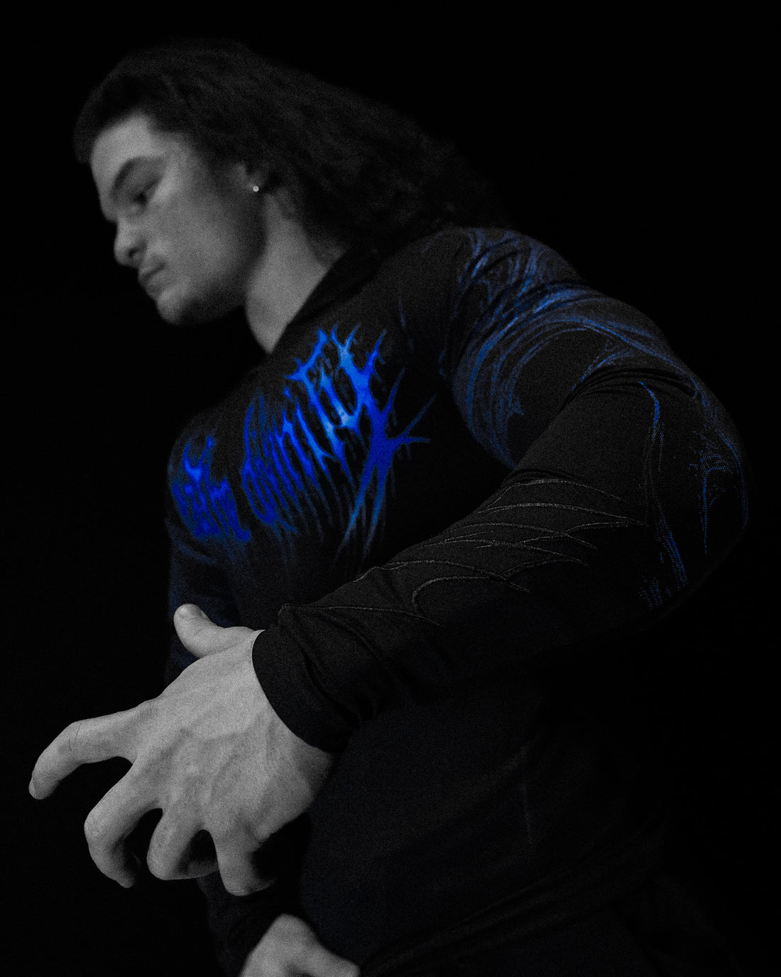 Void Tech™ Pulsefire Hoodie Compression [BLUE]
