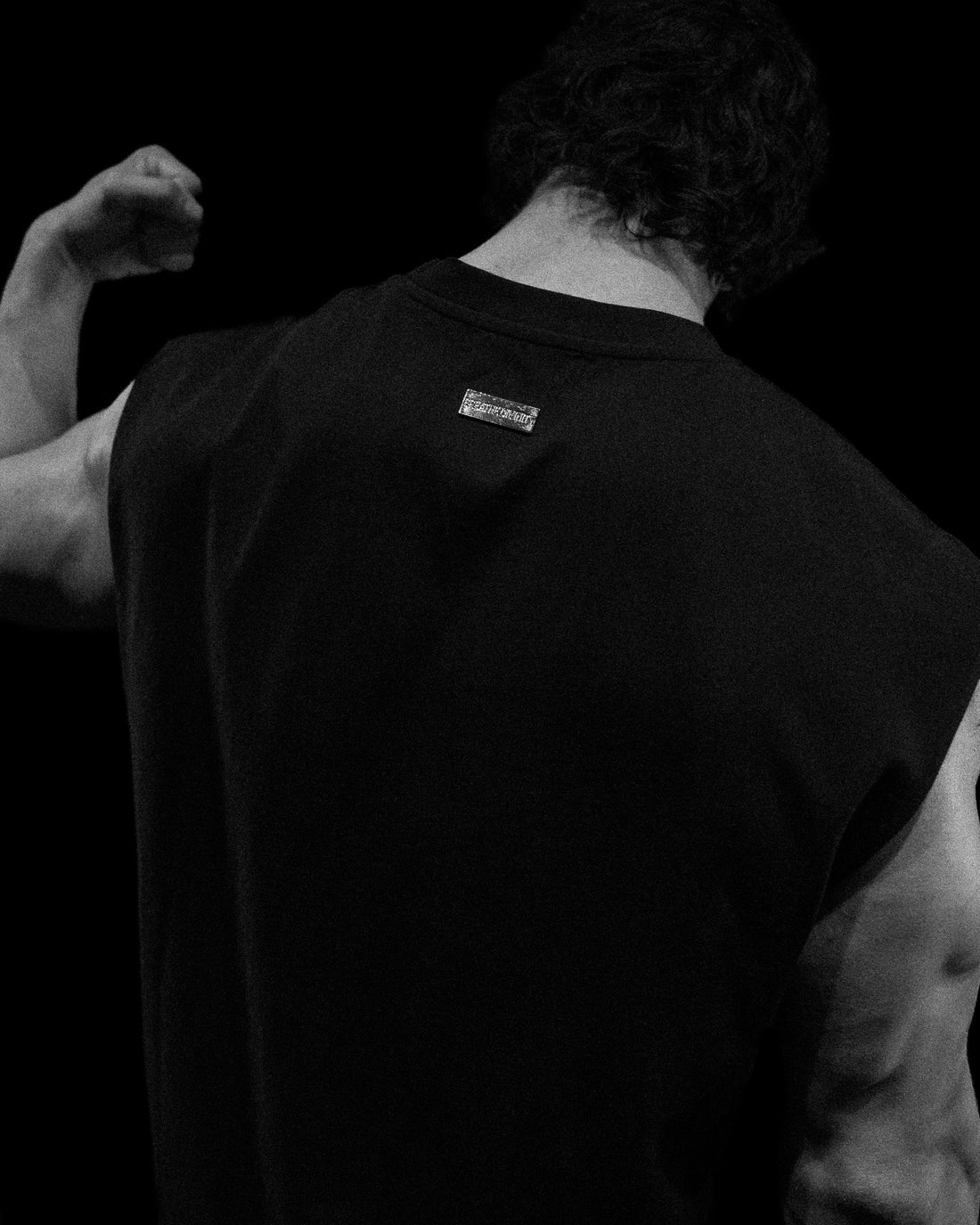 Soul Sanctum Cut-off Tee [VOID BLACK]