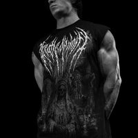 Soul Sanctum Cut-off Tee [VOID BLACK]