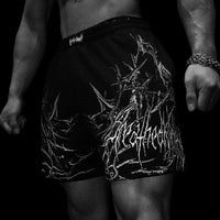 Bodybuilding Mesh shorts [VOID BLACK]