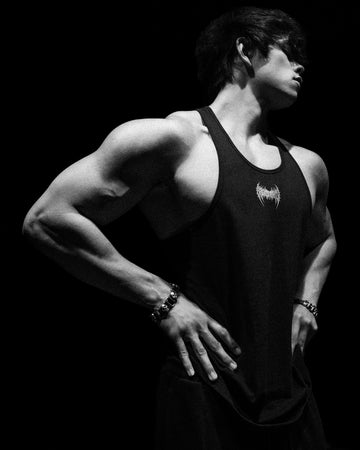 Bonecrusher Bodybuilding Stringer [VOID BLACK]