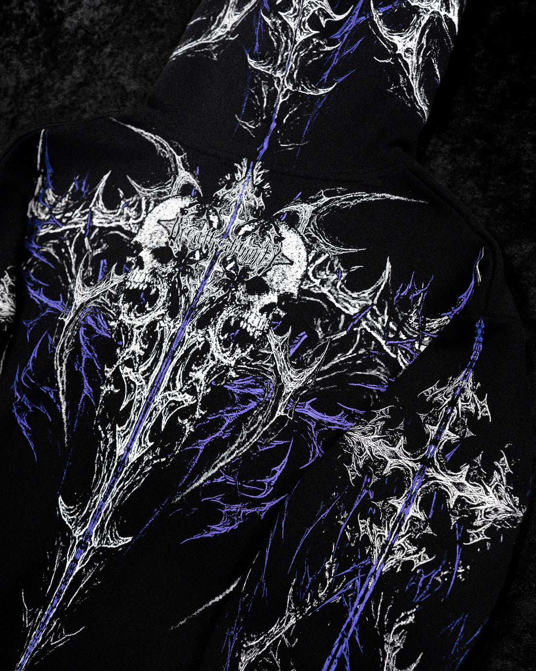 Prototype X Oversized pullover hoodie [HOLLOW PURPLE]