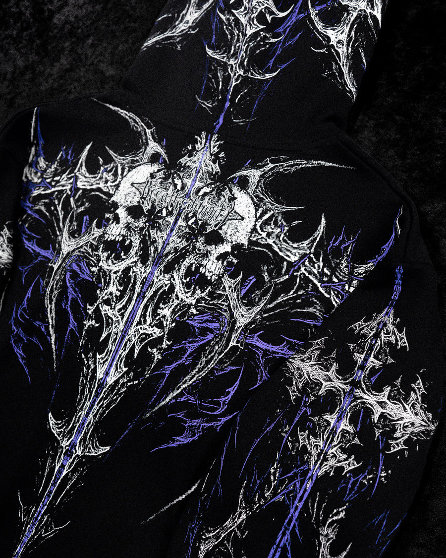 Prototype X Oversized pullover hoodie [HOLLOW PURPLE]