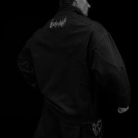 937 Embroidered Tactical Oversized Full-Zip Jacket [VOID BLACK]