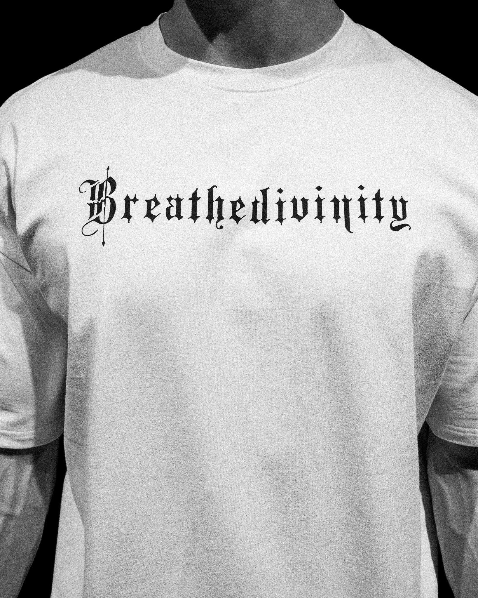 Elegant Lightweight Oversized Tee [DIVINE WHITE] – Breathedivinity