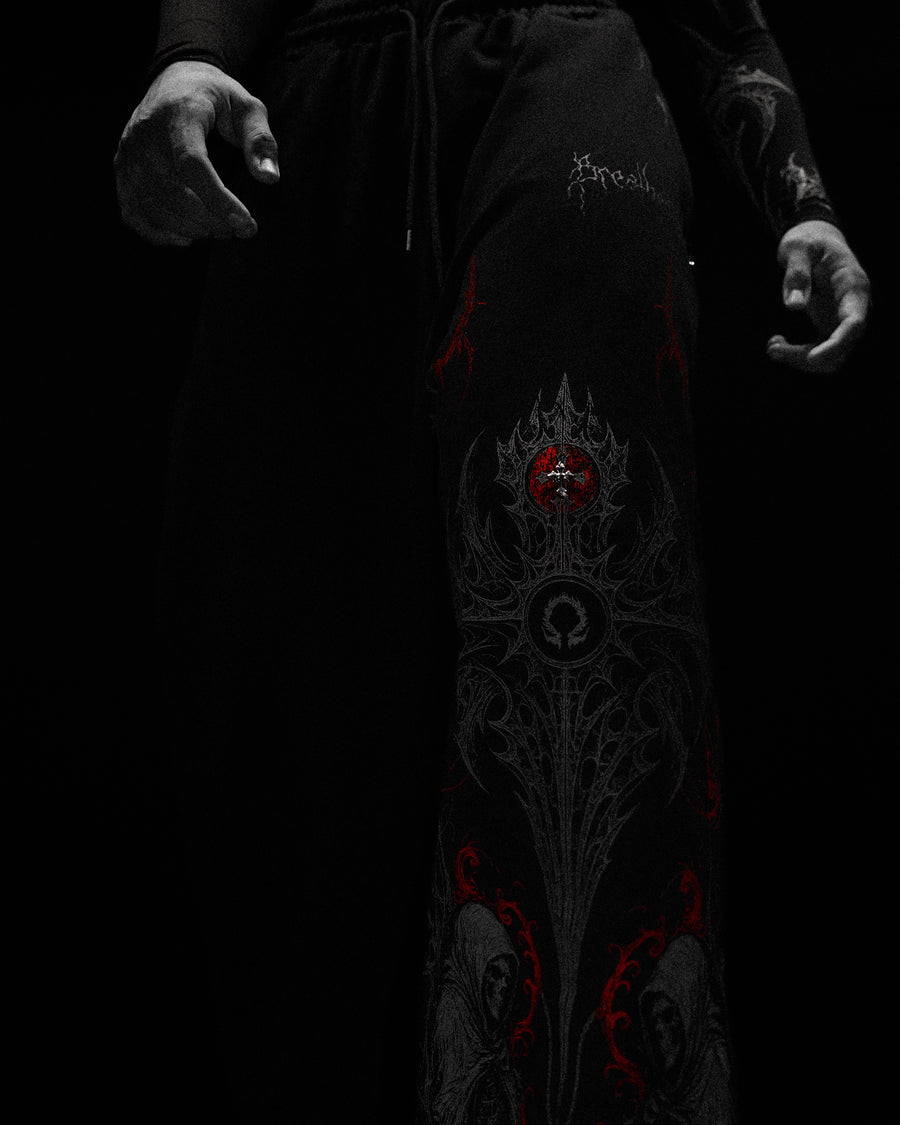 Blood Oath Uncuffed luxury sweatpants [NIGHTMARE] MEN'S BF COLL 2025