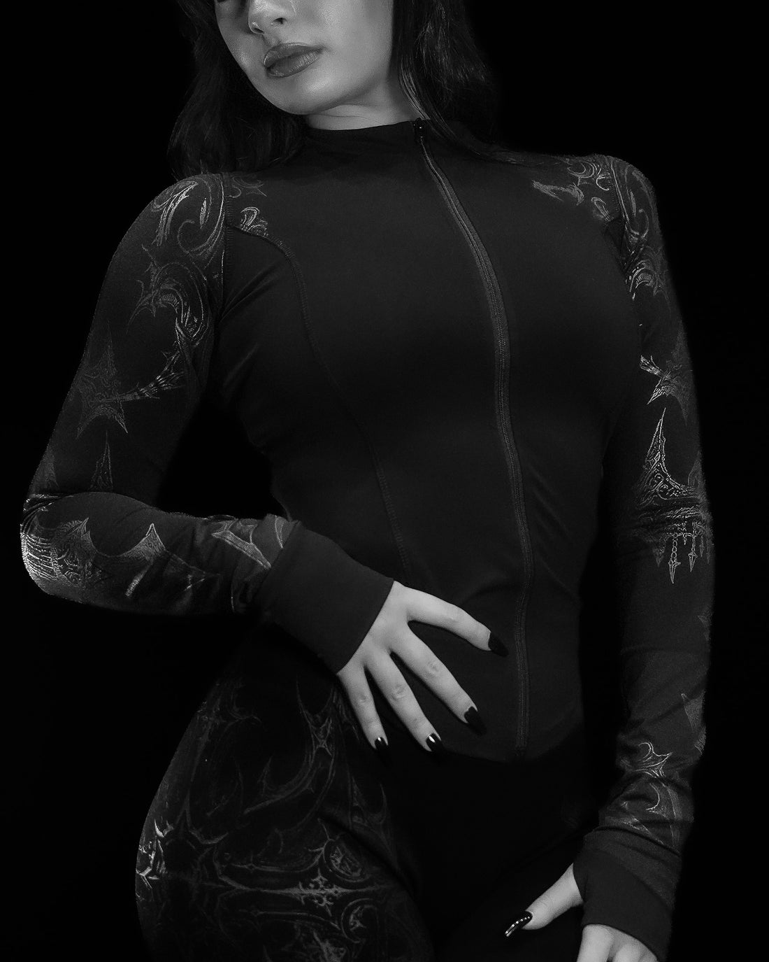 Women's Void Tech™ Nightreign Yoga Jacket [DARKNESS]
