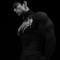 Void Tech™ Deathwing Longsleeve Quarter Zip Compression [VOID BLACK]