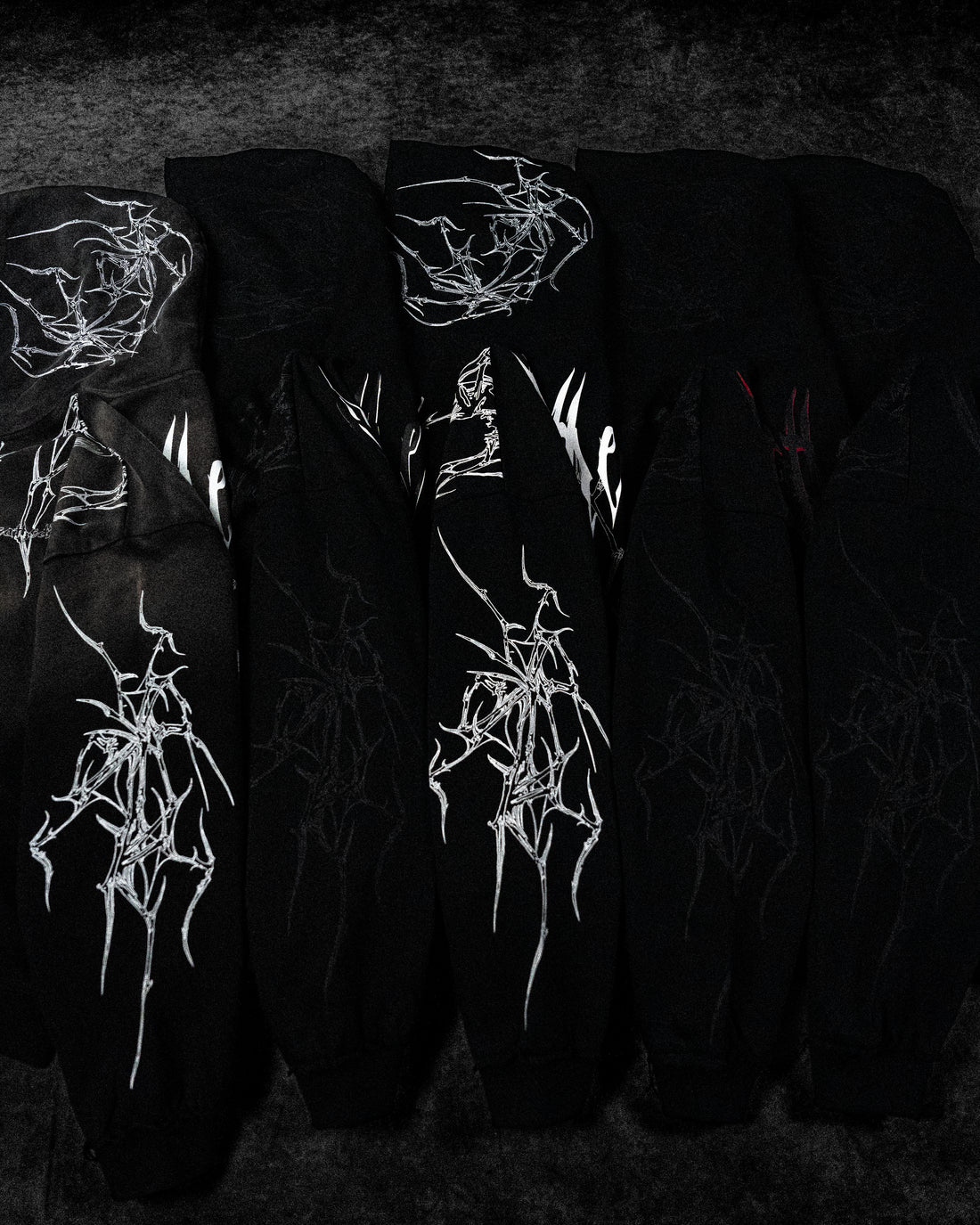 Venom Oversized Zip-up Hoodie [NIGHTMARE]