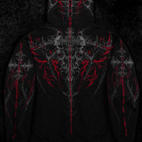 Prototype X Oversized pullover hoodie [NIGHTMARE]