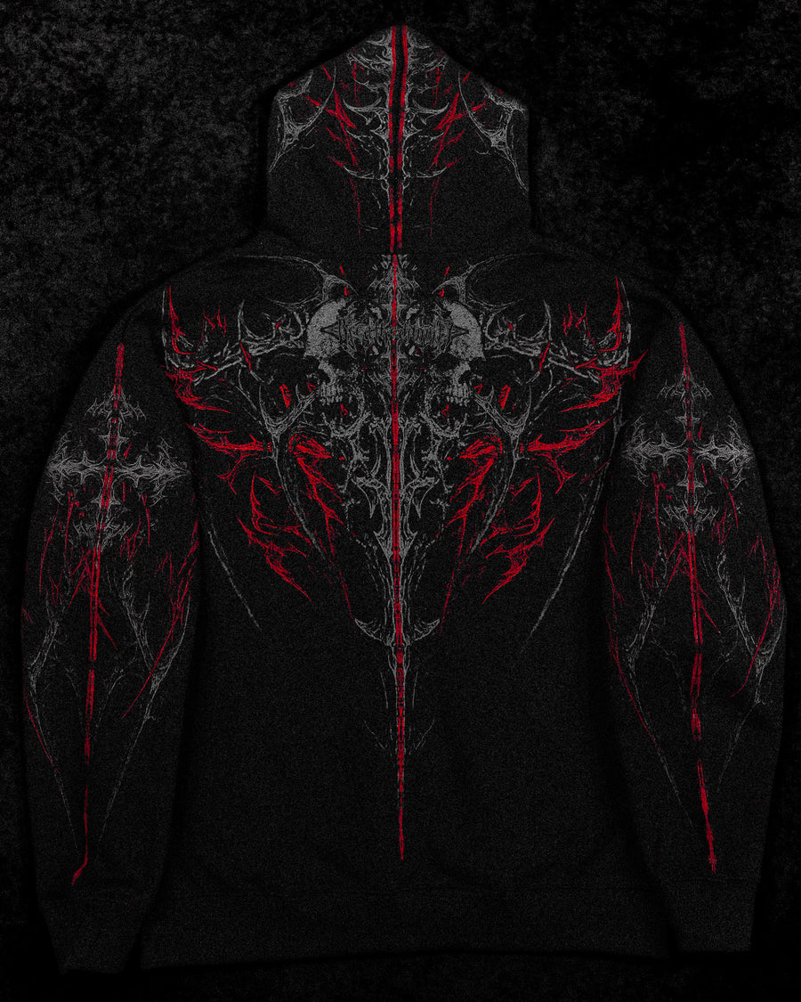 Prototype X Oversized pullover hoodie [NIGHTMARE]